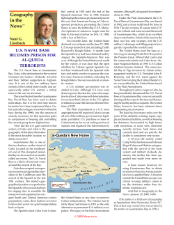 us naval base becomes prison for al-queda terrorists