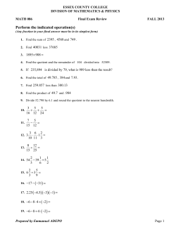 Perform the indicated operation(s) - Directory Search | Essex County