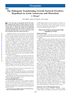 The Pathogenic Transforming Growth Factor