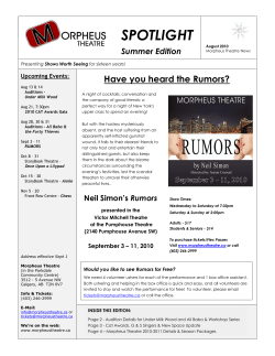 SPOTLIGHT Summer Edition