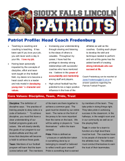 170314 Patriots Newsletter