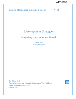 development strategies