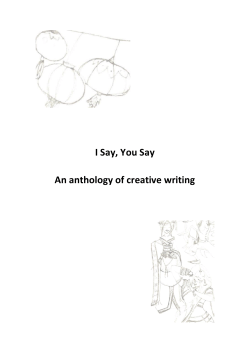 I Say, You Say - the School of English and Drama