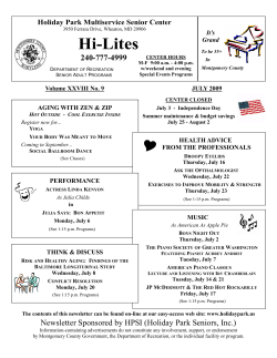 HP-Newsletter-2009.0.. - Holiday Park Senior Center