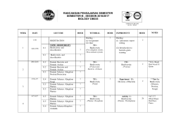 rancangan pengajaran semester semester iii