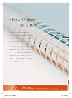 solutions - Fuji Xerox