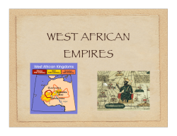 AFRICAN EMPIRES.key