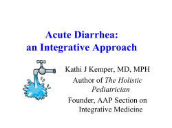 Acute Diarrhea