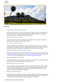 2017 Hawaii Tourism Authority - Hawaii`s Official Tourism Site