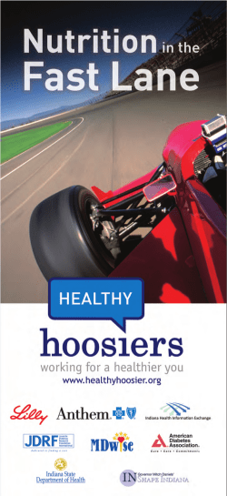 Nutrition in the Fast Lane