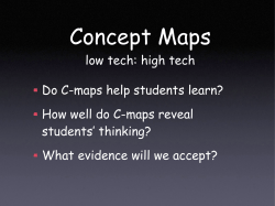 Concept Maps