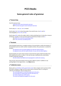 grammar - PCCS Books