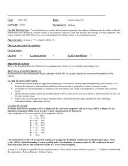 Syllabus - Brookdale Community College