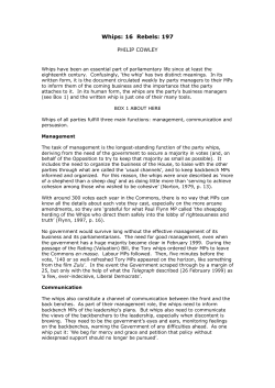 Whips: 16 Rebels: 197