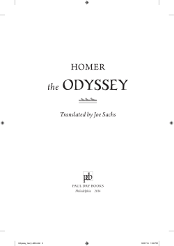 the Odyssey