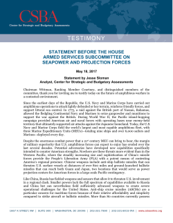 PDF - Center for Strategic and Budgetary Assessments