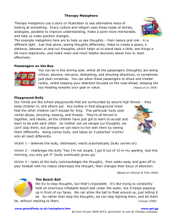 Therapy Metaphors