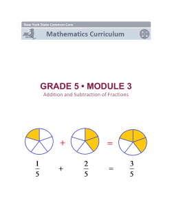 GRADE 5 &bull; MODULE 3