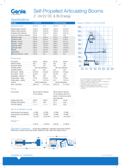 Terex Z-Booms Specsheets.indd - Man
