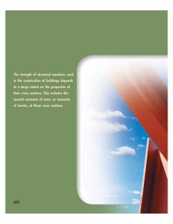 Distributed Forces- Moments of Inertia