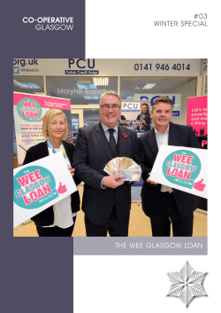 #03 WINTER SPECIAL THE WEE GLASGOW LOAN