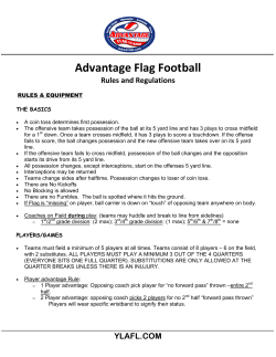Advantage Flag Football