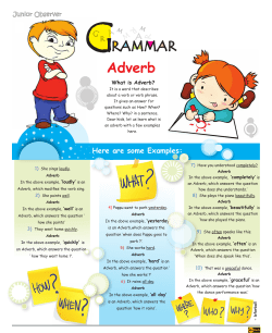 grammar - Sunday Observer Online