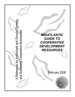 A Reference for Individuals and Groups Forming and Sustaining