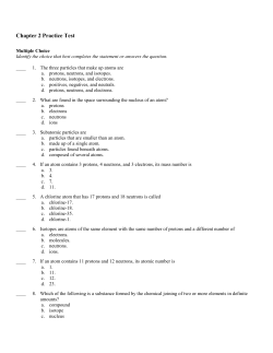 Chapter 2 Practice Test