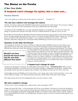 A Leopard can`t change its spots- but a man can&hellip;