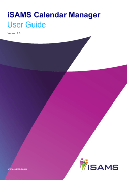 Calendar Manager - Documentation Portal