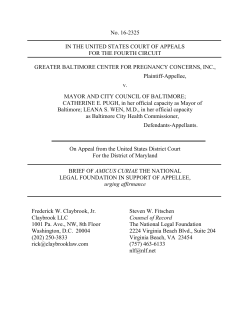 Brief - The National Legal Foundation
