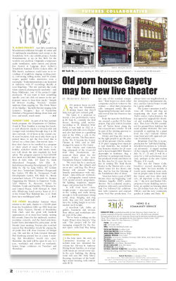 Old porn house Gayety may be new live theater