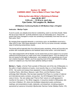 Syllabus - Division of Continuing Studies - UW