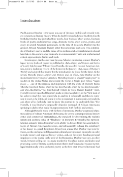 The Complete Stories of Paul Laurence Dunbar