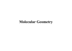 Molecular Geometry
