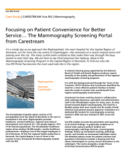 Case Study Vue RIS Portal - Rigshospitalet