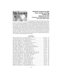 North Carolina Four-Ball - Carolinas Golf Association