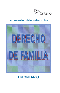 en ontario - Ministry of the Attorney General