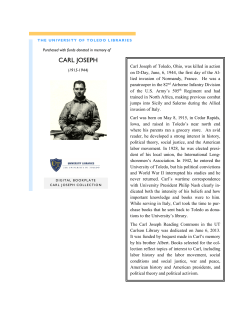 carl joseph - University of Toledo