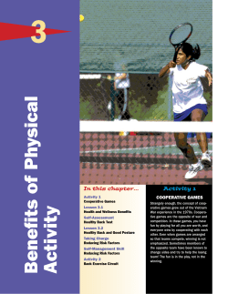 Chapter 3: Benefits of Physical Activity
