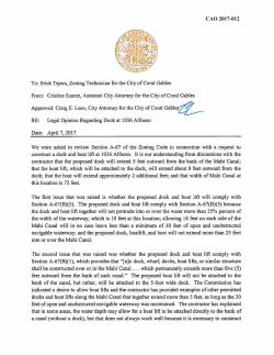 CAO 2017-012 - City of Coral Gables