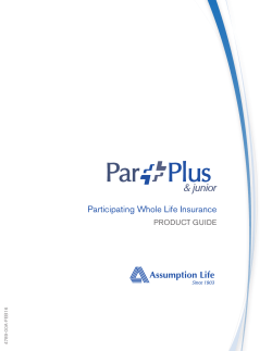 Participating Whole Life Insurance