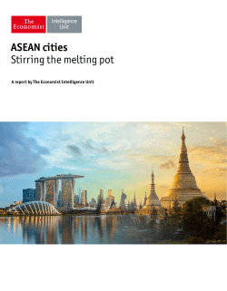 ASEAN cities Stirring the melting pot