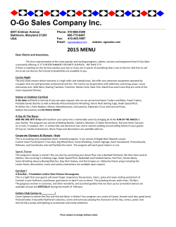 O-Go Sales Company Inc.