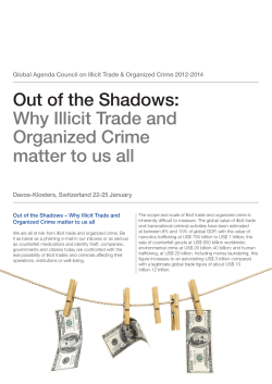 Illicit Trade - Organization of American States