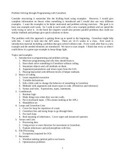 Textbook - The Computer Science Department
