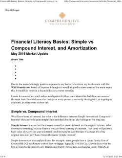 Financial Literacy Basics: Simple vs Compound Interest, and