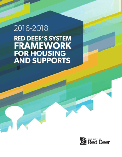 System Framework for Housing and Supports