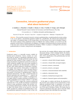 Convective, intrusive geothermal plays: what about